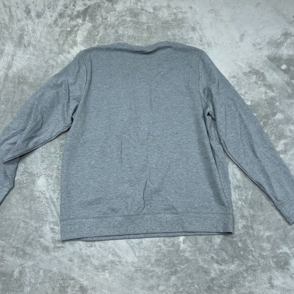 Puma Mens Gray Crewneck Sweatshirt XL Lightweight Casual Long Sleeve a0722 - Picture 6 of 7